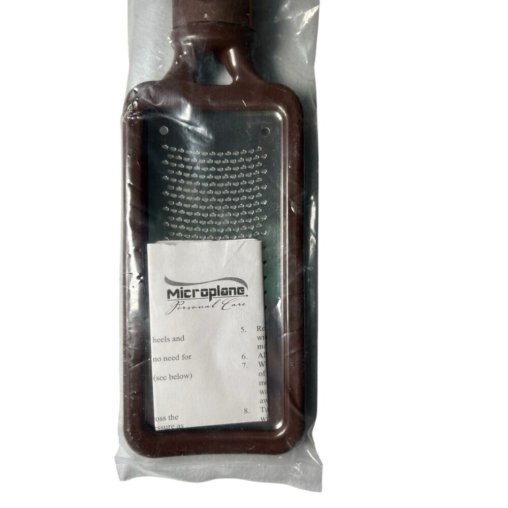 Microplane Colossal Foot File / Pedicure Rasp - Perfect for Calluses - Brown - Picture 6 of 7